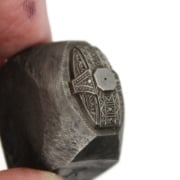 Picture of Impression Die Evening Octagonal Stone Ring Top