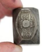 Picture of Impression Die Evening Octagonal Stone Ring Top