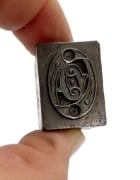 Picture of Impression Die Art Nouveau Enameled Elegance