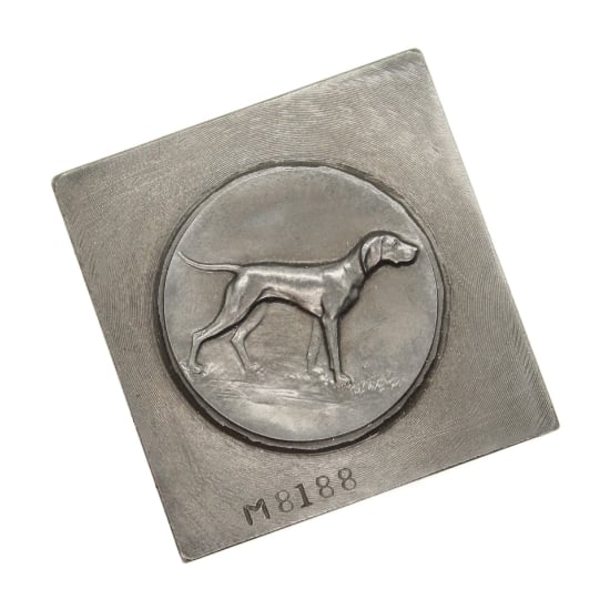 Picture of Impression Die Hound Medallion