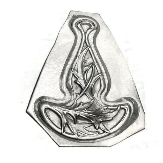 Picture of Sterling Silver Stamping French Algae Pendant