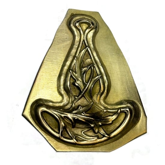 Picture of Brass Stamping French Algae Pendant