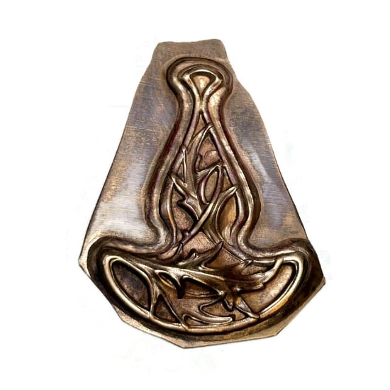Picture of Copper Stamping French Algae Pendant