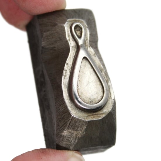Picture of Impression Die Teardrop Bezel Pendant