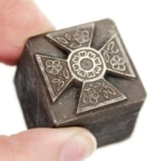 Picture of Impression Die Botanical Cross Bell