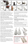 Picture of Riveted Shield Earrings Kit