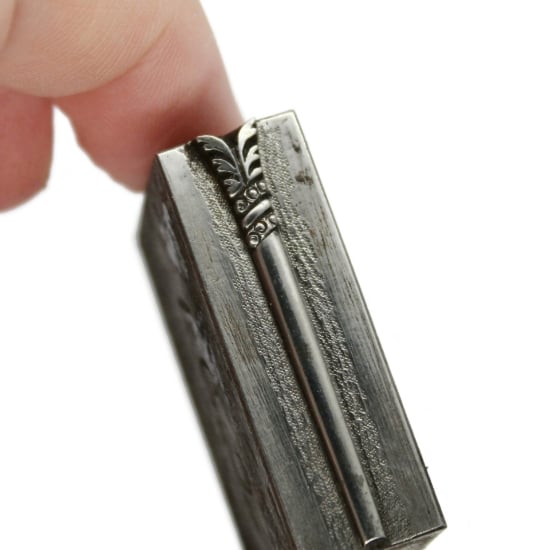 Picture of Impression Die Long Fronds Ring Half