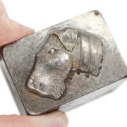 Picture of Impression Die Bearded Dog in Profile