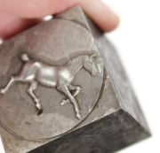 Picture of Impression Die Delicate Trotting Horse