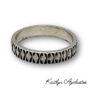 Picture of Impression Die Diamond Cut Ring