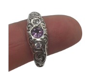 Picture of Impression Die Triple Typhoon Ring