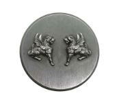 Picture of Impression Die French Pair Lion Griffons
