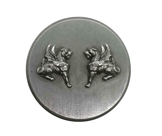 Picture of Impression Die French Pair Lion Griffons