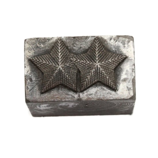 Picture of Impression Die Textured Double Star