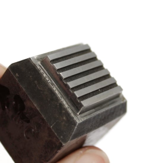Picture of Impression Die Striped Square for Inlay