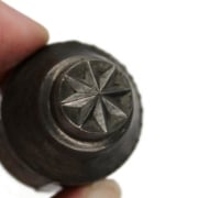 Picture of Impression Die Czech Glass Star Button