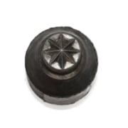 Picture of Impression Die Czech Glass Star Button