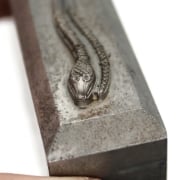 Picture of Impression Die Twin Snakes Ring