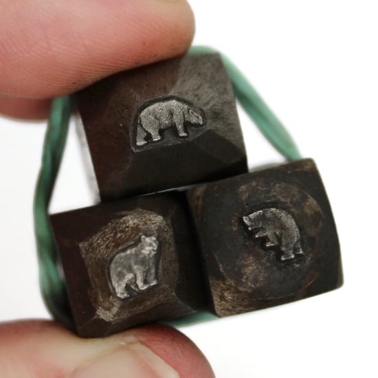 Picture of Impression Die Three Little Bears Shot Plate