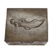 Picture of Impression Die Scimitar Pendant