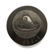 Picture of Impression Die Patterned Western Hat Charm