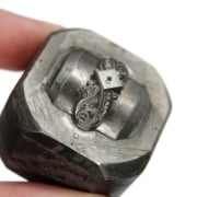 Picture of Impression Die Domed Diamond Twist Ring Top
