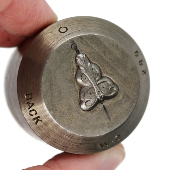 Picture of Impression Die Butterfly Ring Side
