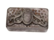 Picture of Impression Die Nouveau Pansy Centerpiece