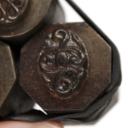 Picture of Impression Die Antique Buttons Trio