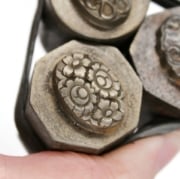 Picture of Impression Die Antique Buttons Trio