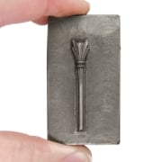 Picture of Impression Die Gatsby Petals Ring Half