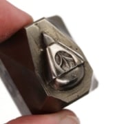Picture of Impression Die Glassleaf Evening Ring Top