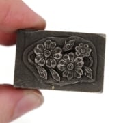 Picture of Impression Die Sparkling Flowers with Jump Rings