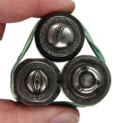 Picture of Impression Die Sliced and Sparkling Buttons Trio
