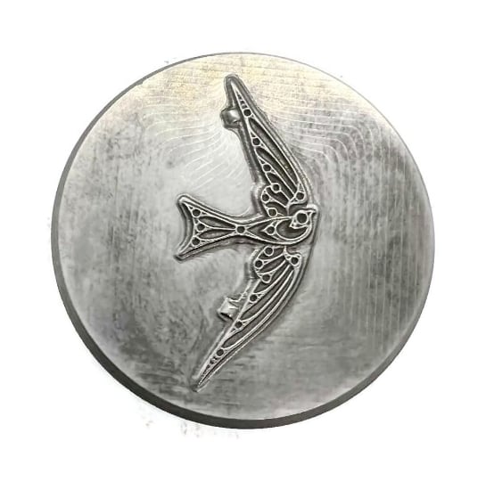 Picture of Impression Die French Plique A Jour Bird