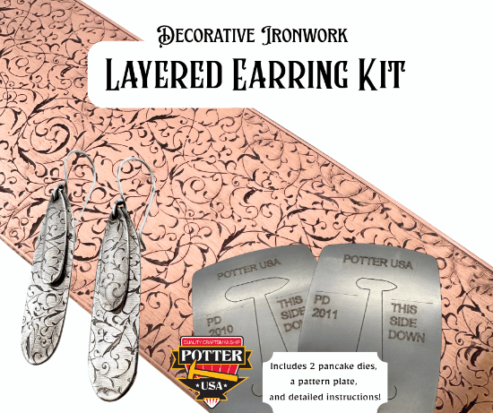 Picture of Decorative Ironwork Layered Earring Kit