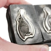 Picture of Impression Die Large Abstract Links Pair