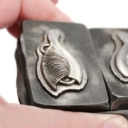 Picture of Impression Die Large Abstract Links Pair
