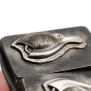 Picture of Impression Die Large Abstract Links Pair