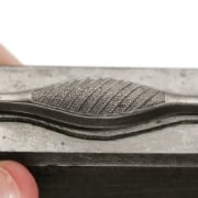 Picture of Impression Die Beaded Striped Ring