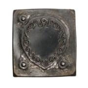 Picture of Impression Die Curly Bordered Heart