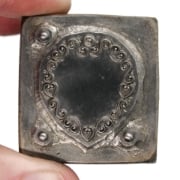 Picture of Impression Die Curly Bordered Heart