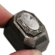 Picture of Impression Die Floral Engraved Border Bezel