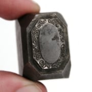 Picture of Impression Die Floral Engraved Border Bezel