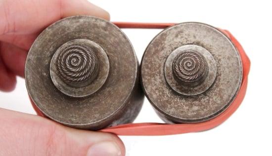 Picture of Impression Die Yarn Bead Pair