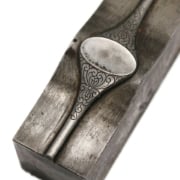 Picture of Impression Die Wide Engraved Curls Humpback Ring