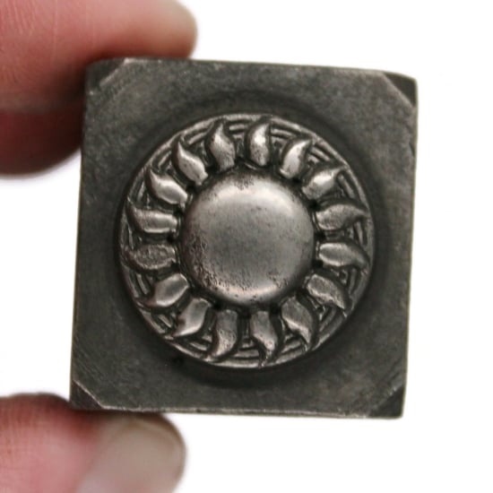 Picture of Impression Die Sun Aegis Button