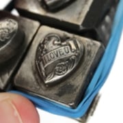 Picture of Impression Die Forget-Me-Not Lockets Shot Plate