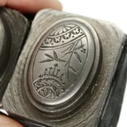 Picture of Impression Die Beneath the Grass Lockets Pair