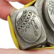 Picture of Impression Die Reposing Drapes Lockets Pair